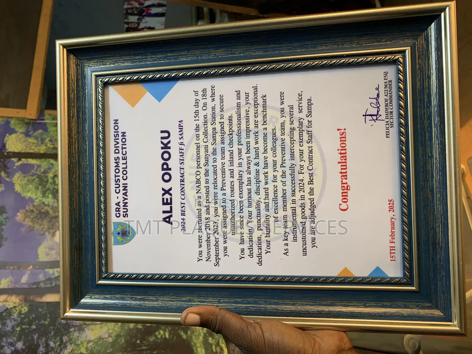Citation Frames for Your Awards and Events