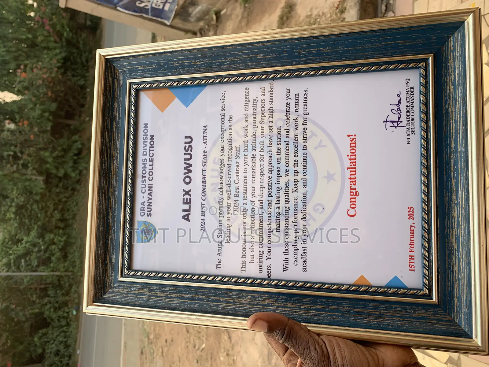 Citation Frames for Your Awards and Events