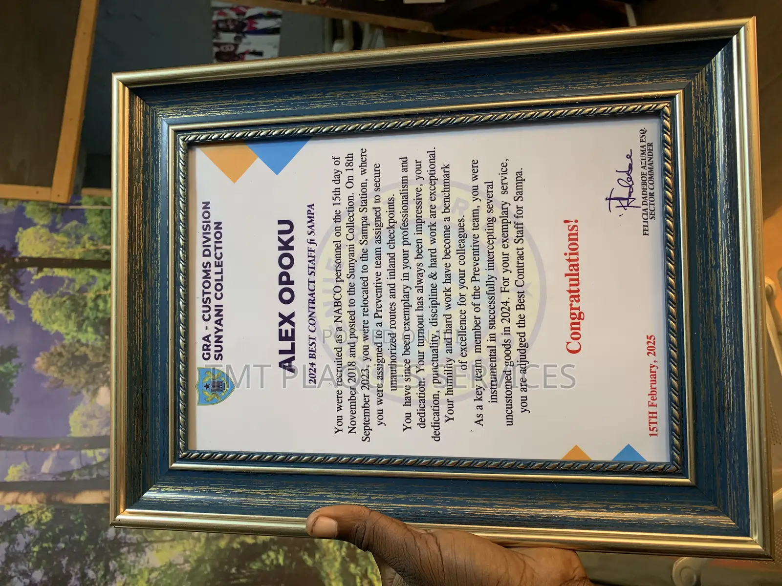 Citation Frames for Your Awards and Events