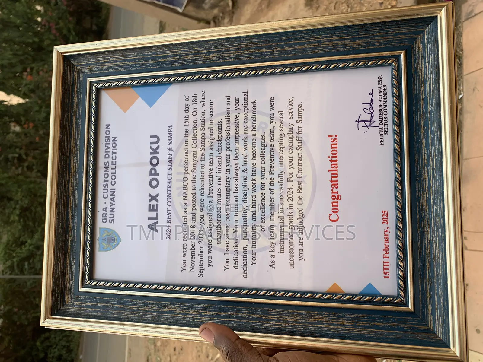 Citation Frames for Your Awards and Events