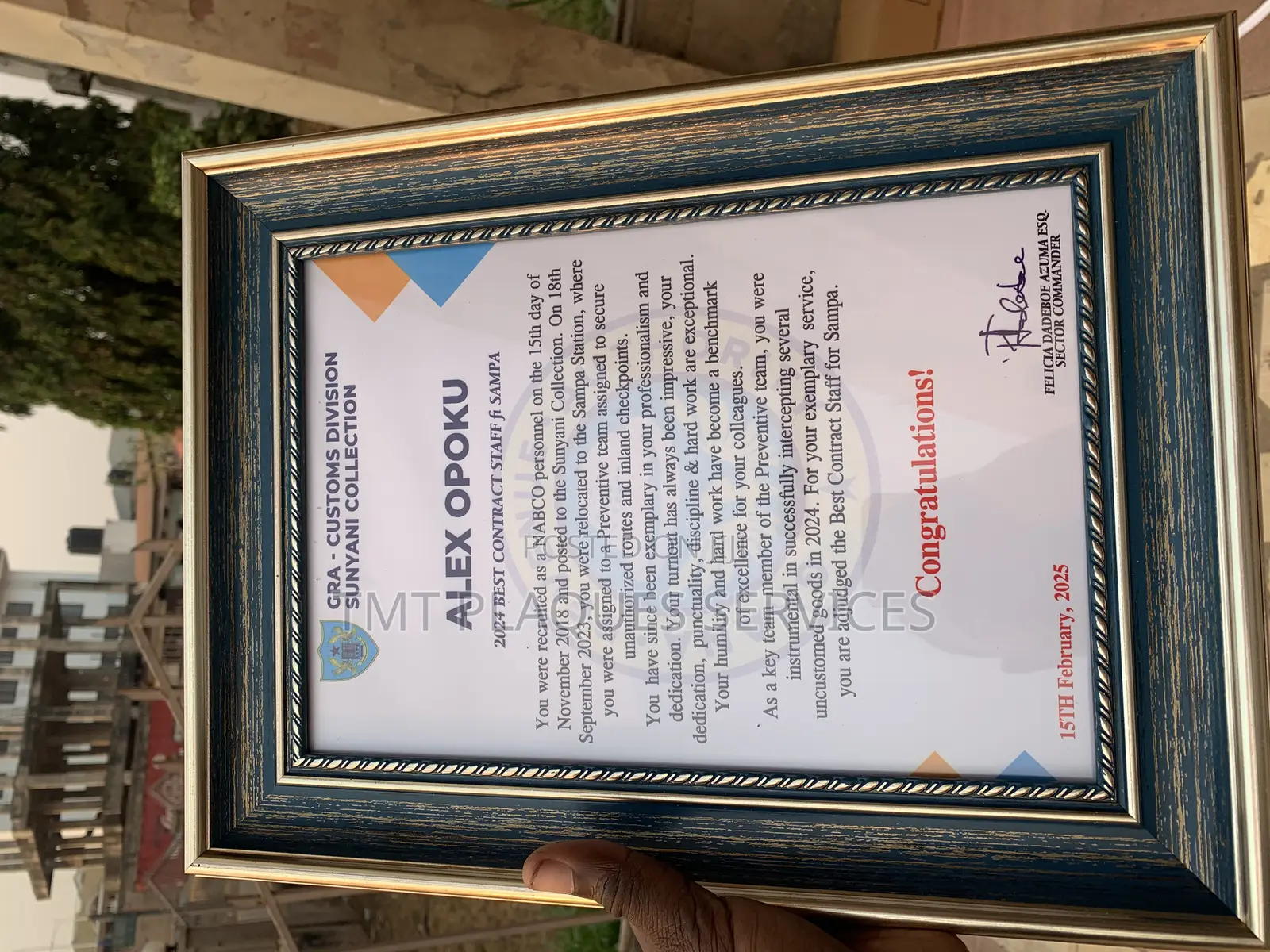 Citation Frames for Your Awards and Events