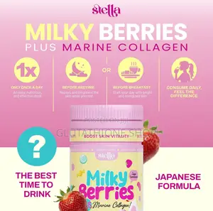 Stella Milky Berries Skin Whitening Glowing Supplement