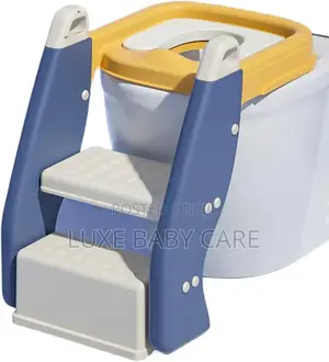 Foldable Baby Toilet Seat With Adjustable Ladder