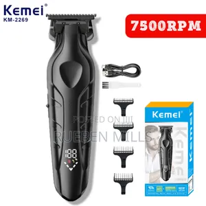 7500RPM Kemei KM-2269 Cordless Skin Machine Beard Trimmer