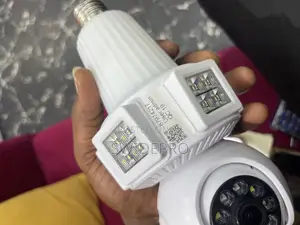 Triple Lens V380 Pro CCTV Camera Bulb