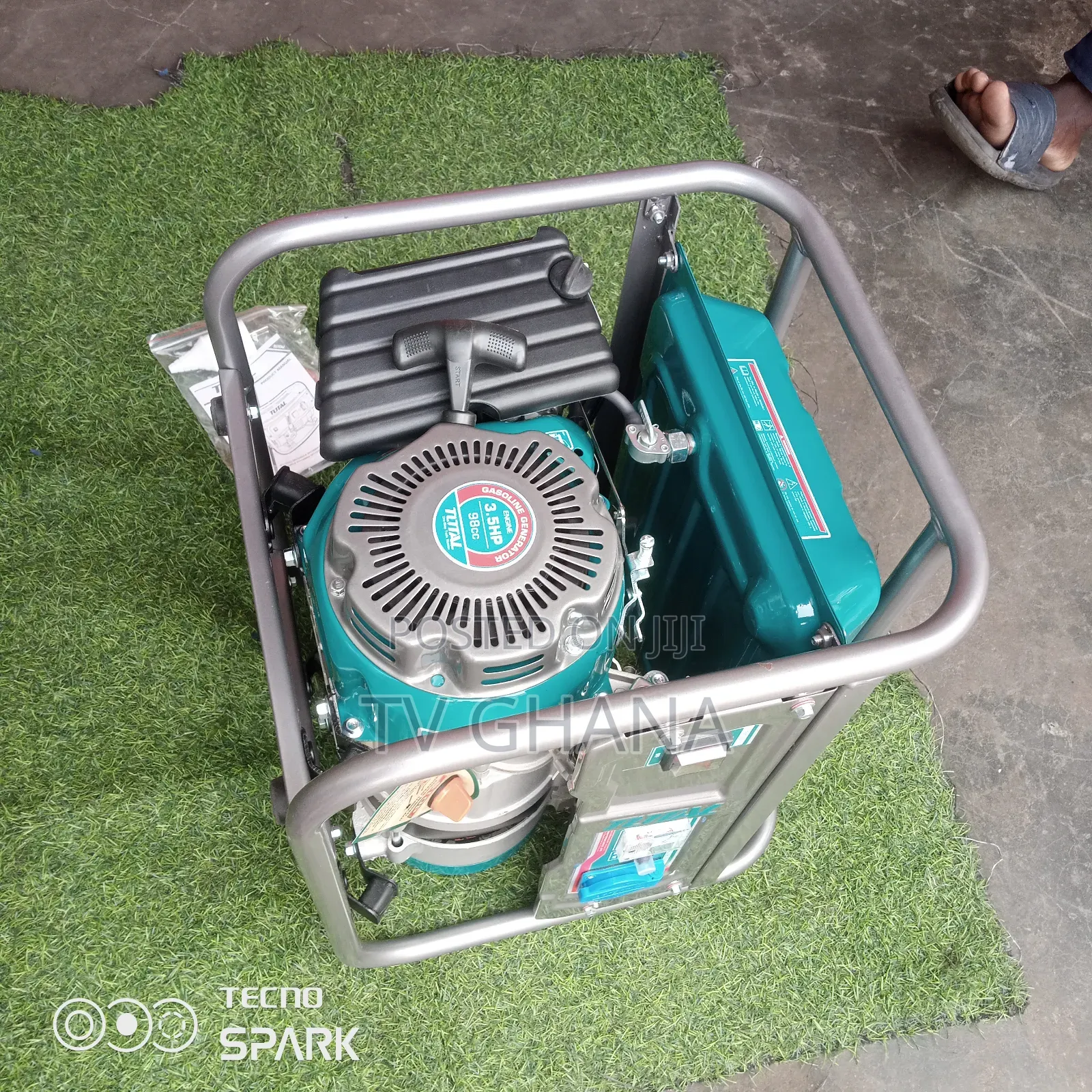 Gasoline Generator 3.5kva Silent Petrol Pull Generator Total