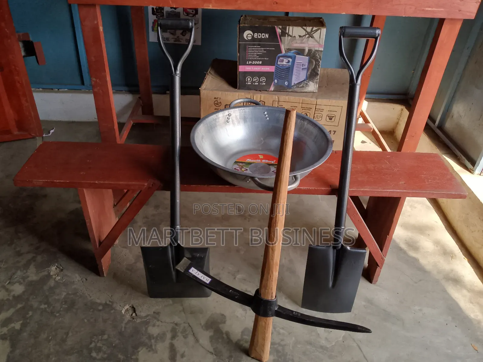 Pickaxe, Shovel, Headpan Quality
