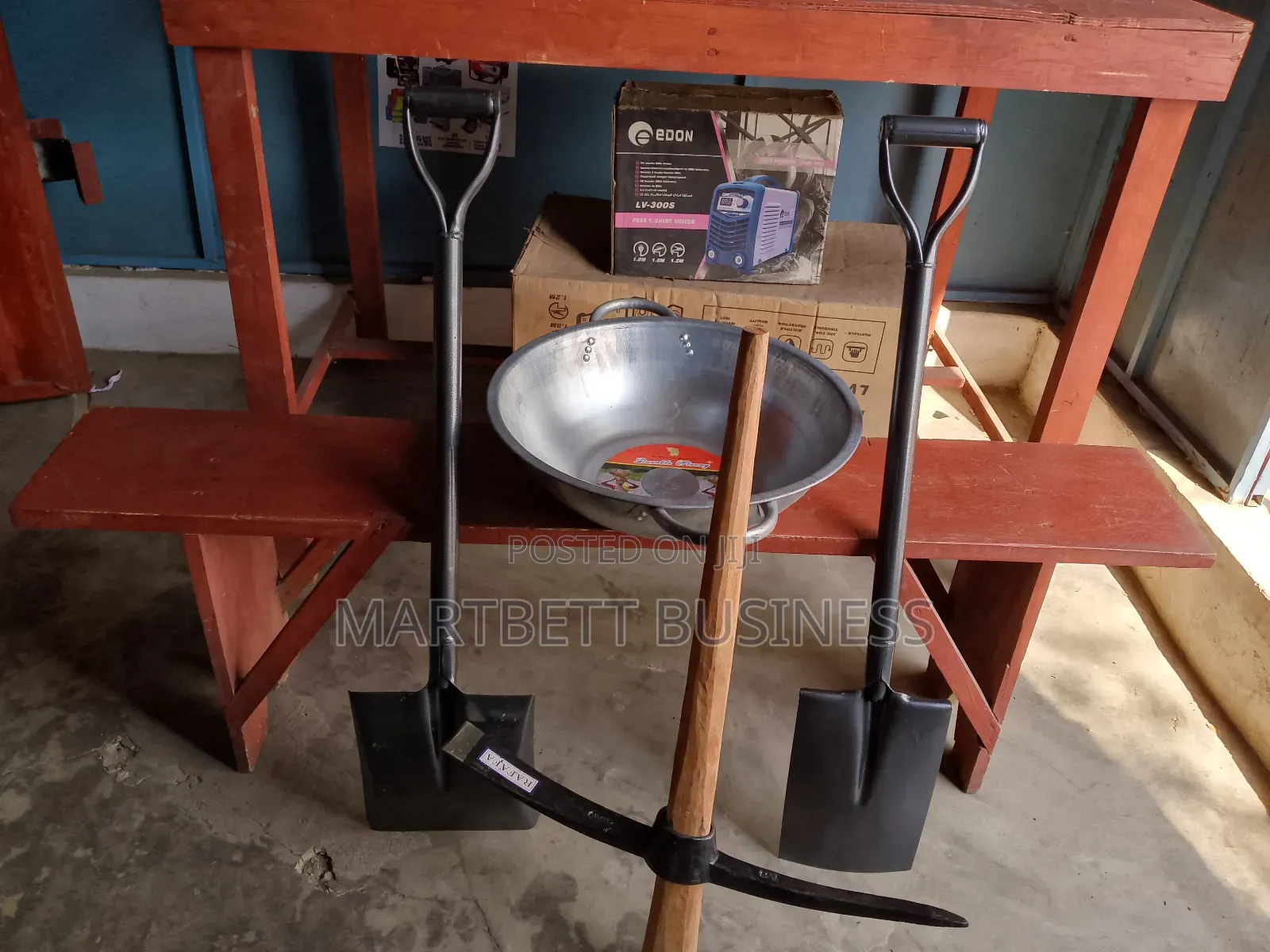 Pickaxe, Shovel, Headpan Quality