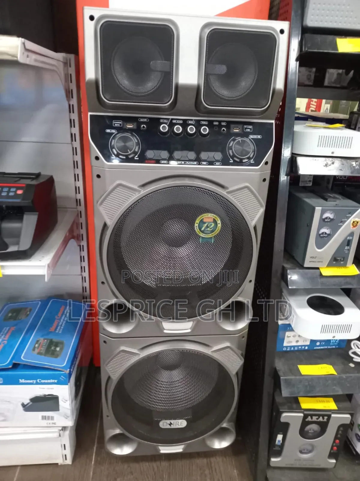 Amplify Sound With DZIRE Bluetooth Double Speaker!