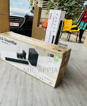 Unique Lg SL7Y Wireless Sound Bar With External Subwoofer.