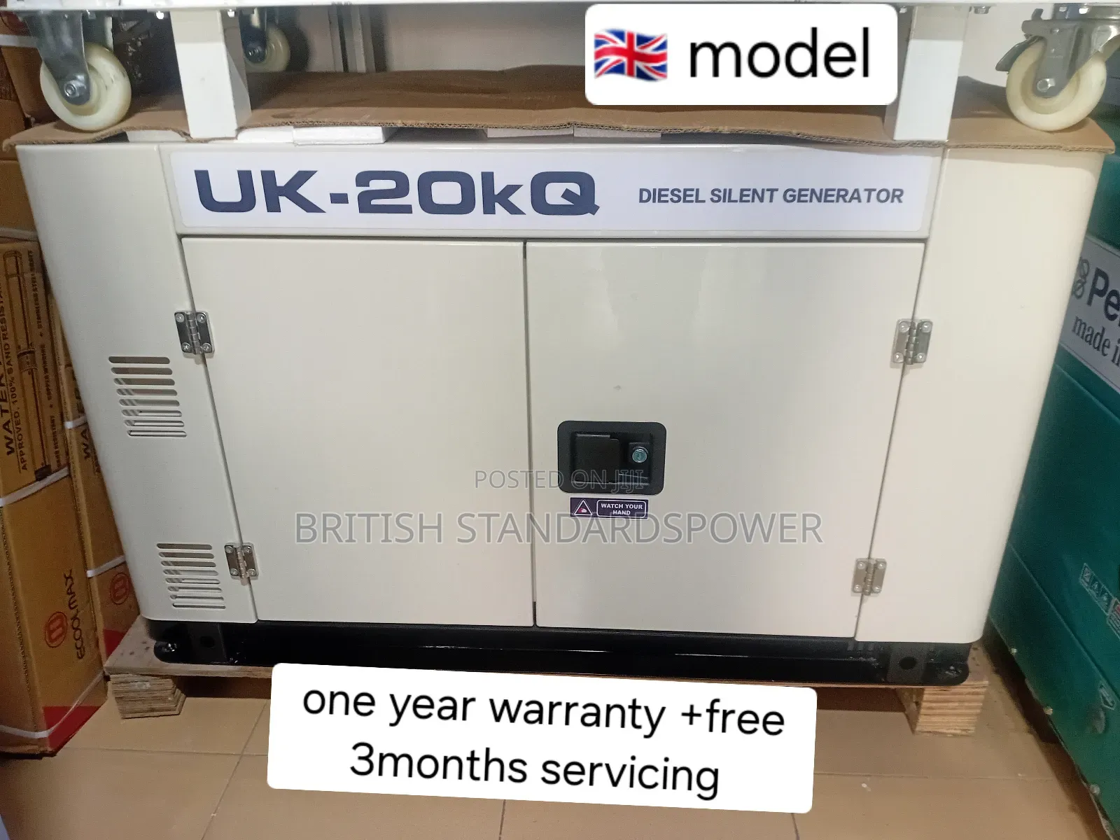 Genuine 20kva Diesel Engine Silent Generator 20kva UK Model