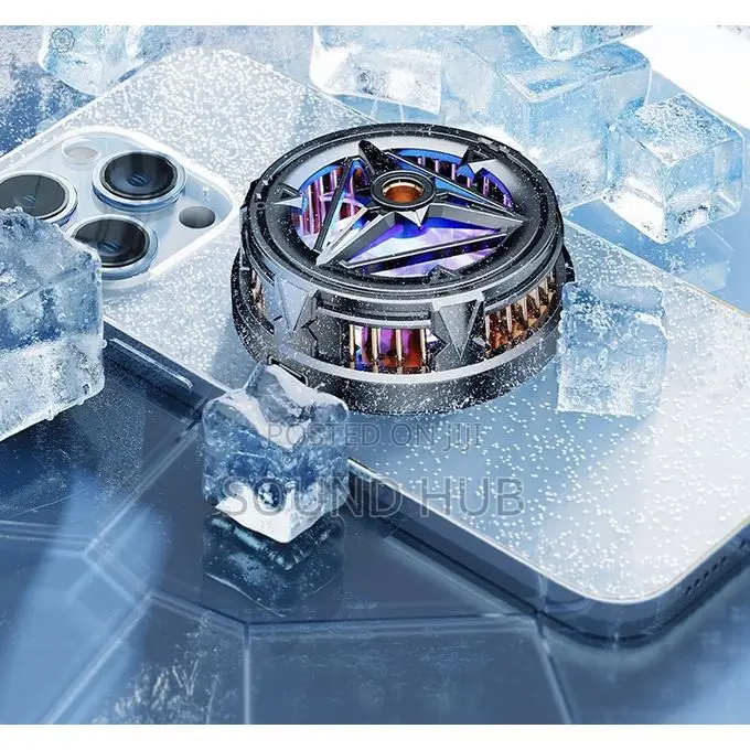 Magnetic Ice Phone Cooling With Plate