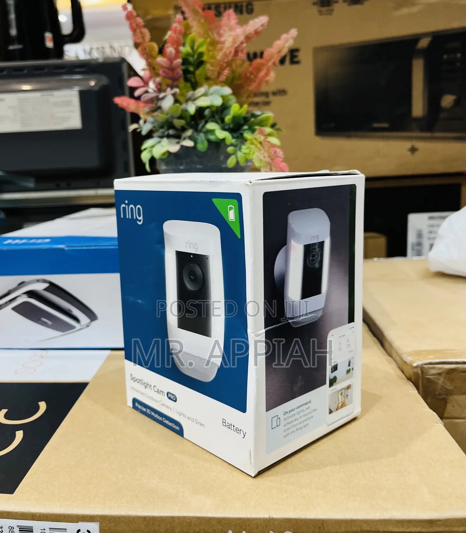 Purchase Ring Sportlight Camera Pro Security(Black/White)