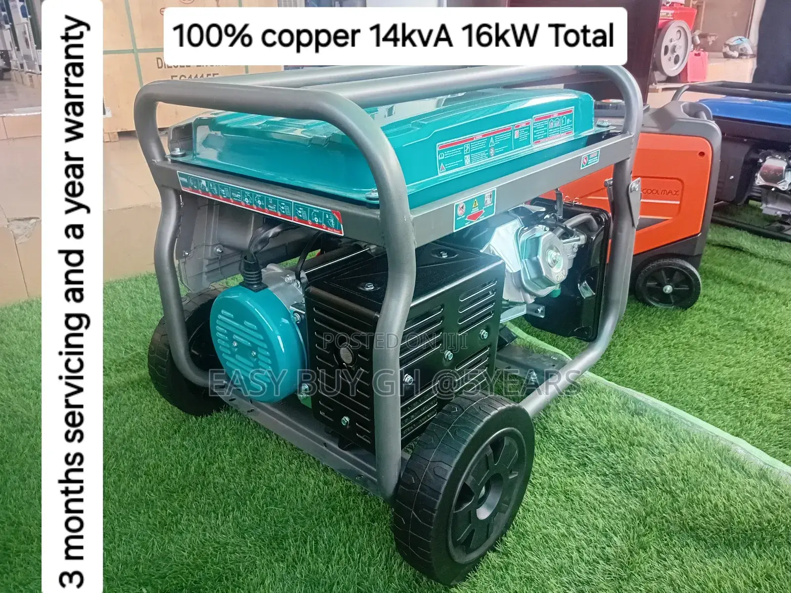 Total Petrol Generator 14kva 16000watts Generator 14kva NEW