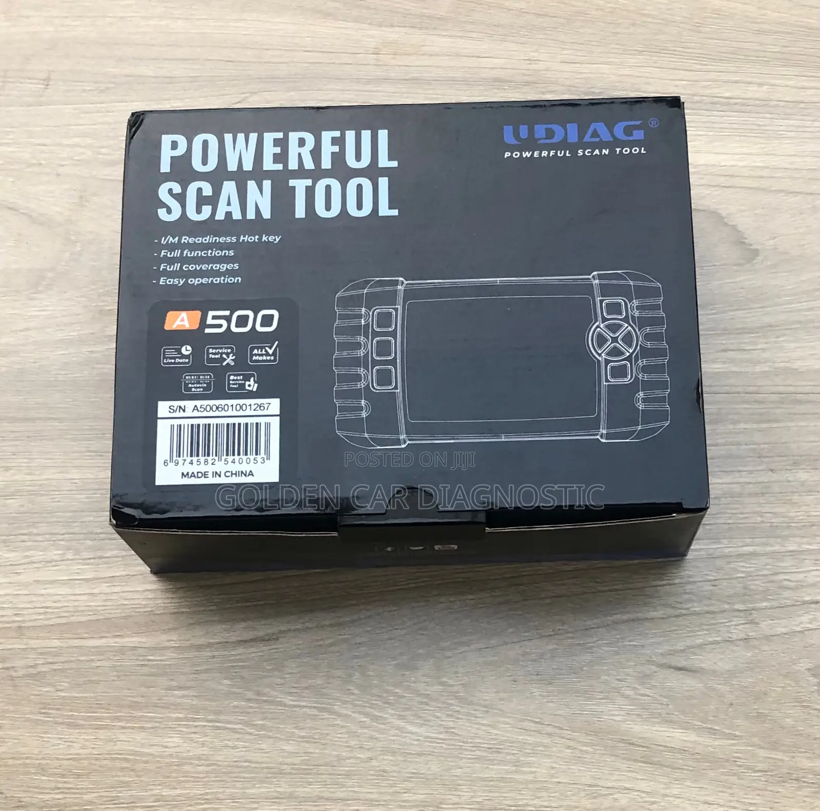 Udiag A500 OBD2 Car Diagnostic Scanner