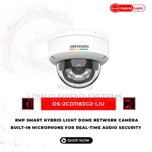 Hikvision 8mp Smart Hybrid Light With Audio Ip Camera