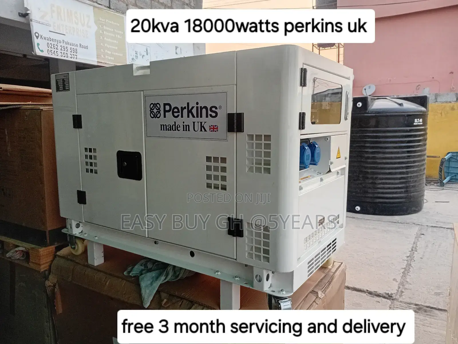 Wow Perkins Uk 20kva 18000watt Diesel Silent Generator 20kva