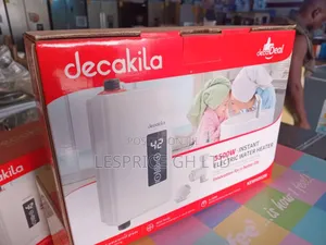 Decakila 5500W: Instant Hot Water, 3-5s Heat Time!