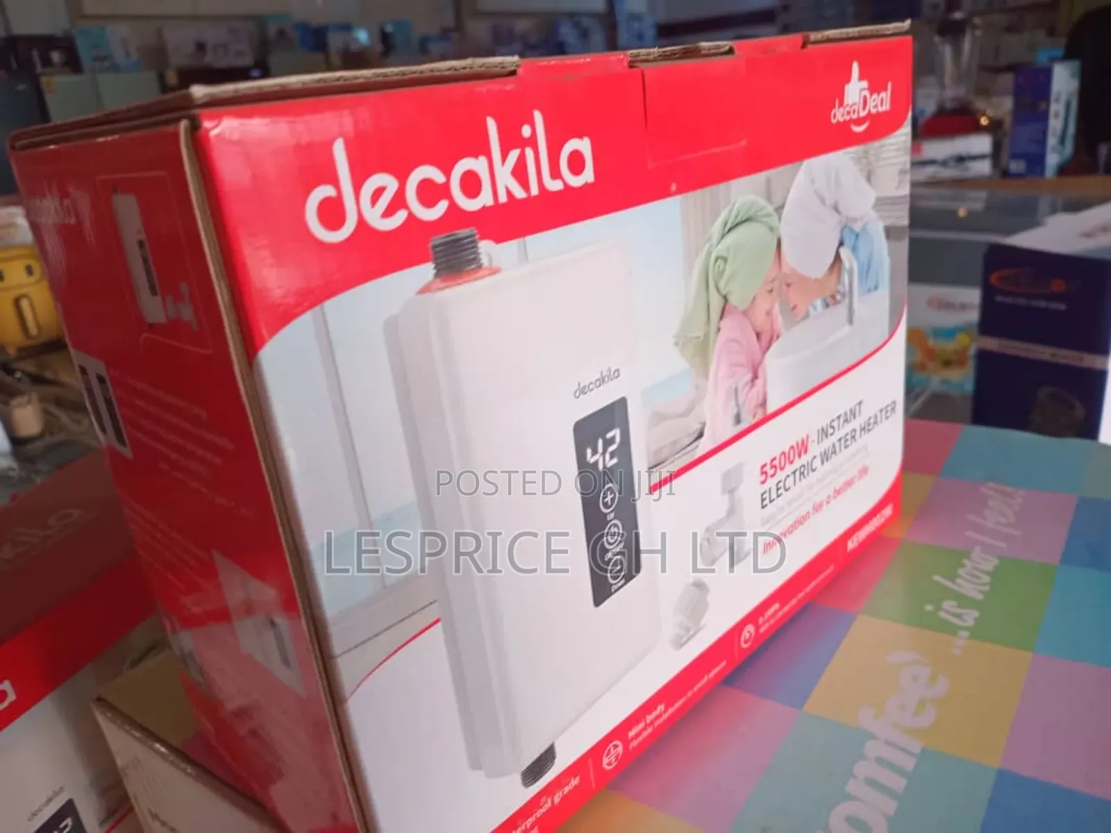 Decakila 5500W: Heat Fast 220-240