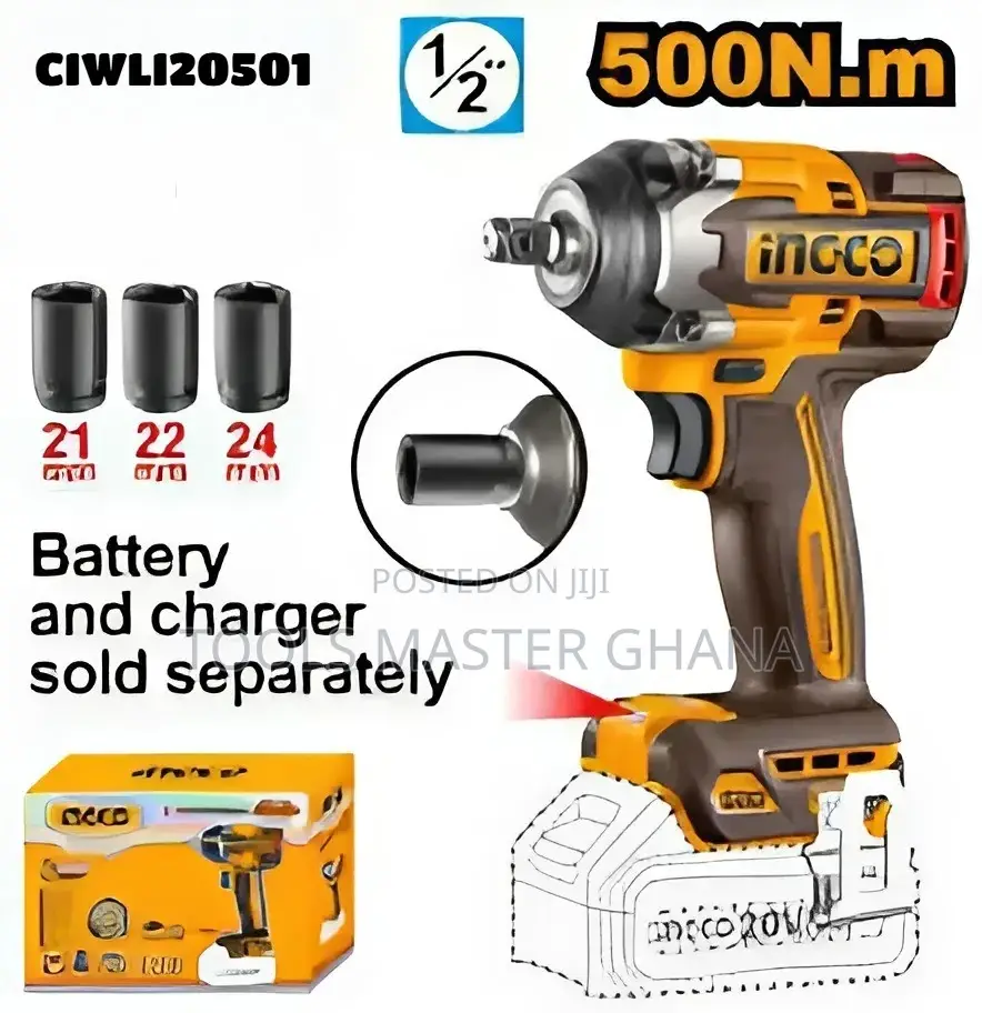 Cordless Impact Wrench - Ciwli20501
