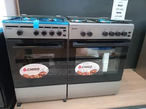 Chigo 60x60 Cooker // Auto Ignition, Top Glass Cover!
