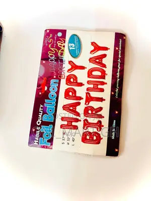 Balloons . Happy Birthday Foil Balloons -Party Decorations
