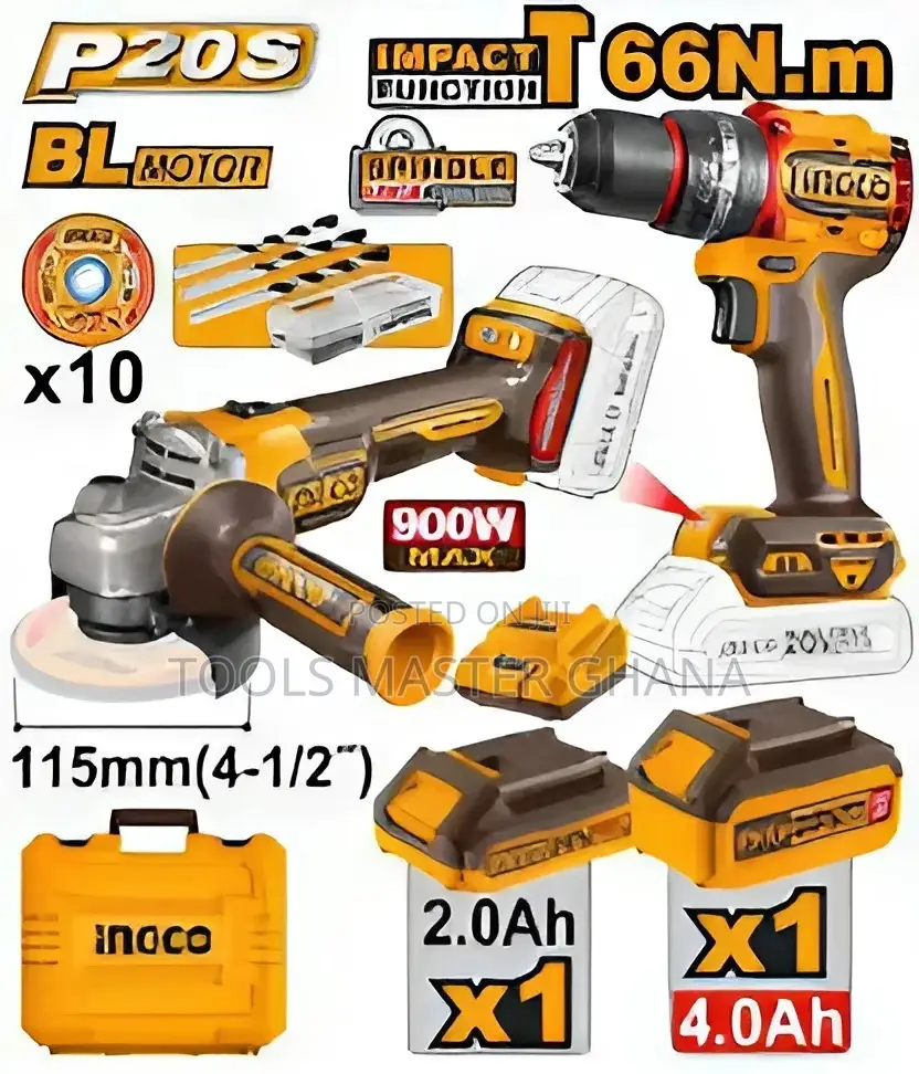 Cordless 2 Pcs Combo Kit - Ckli20273