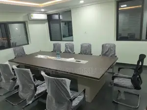 Gray Conference Table