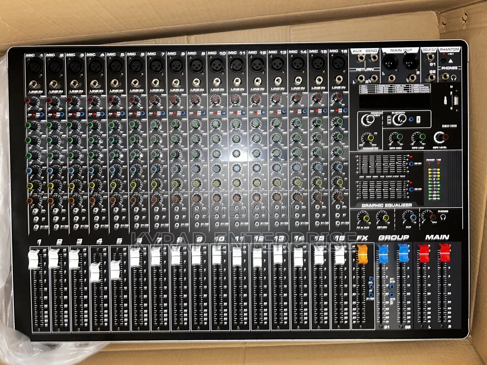 16 Channel Raw Mixer