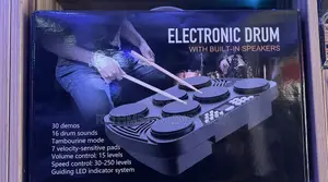 Electronic Drum Pad With Built-in Speaker