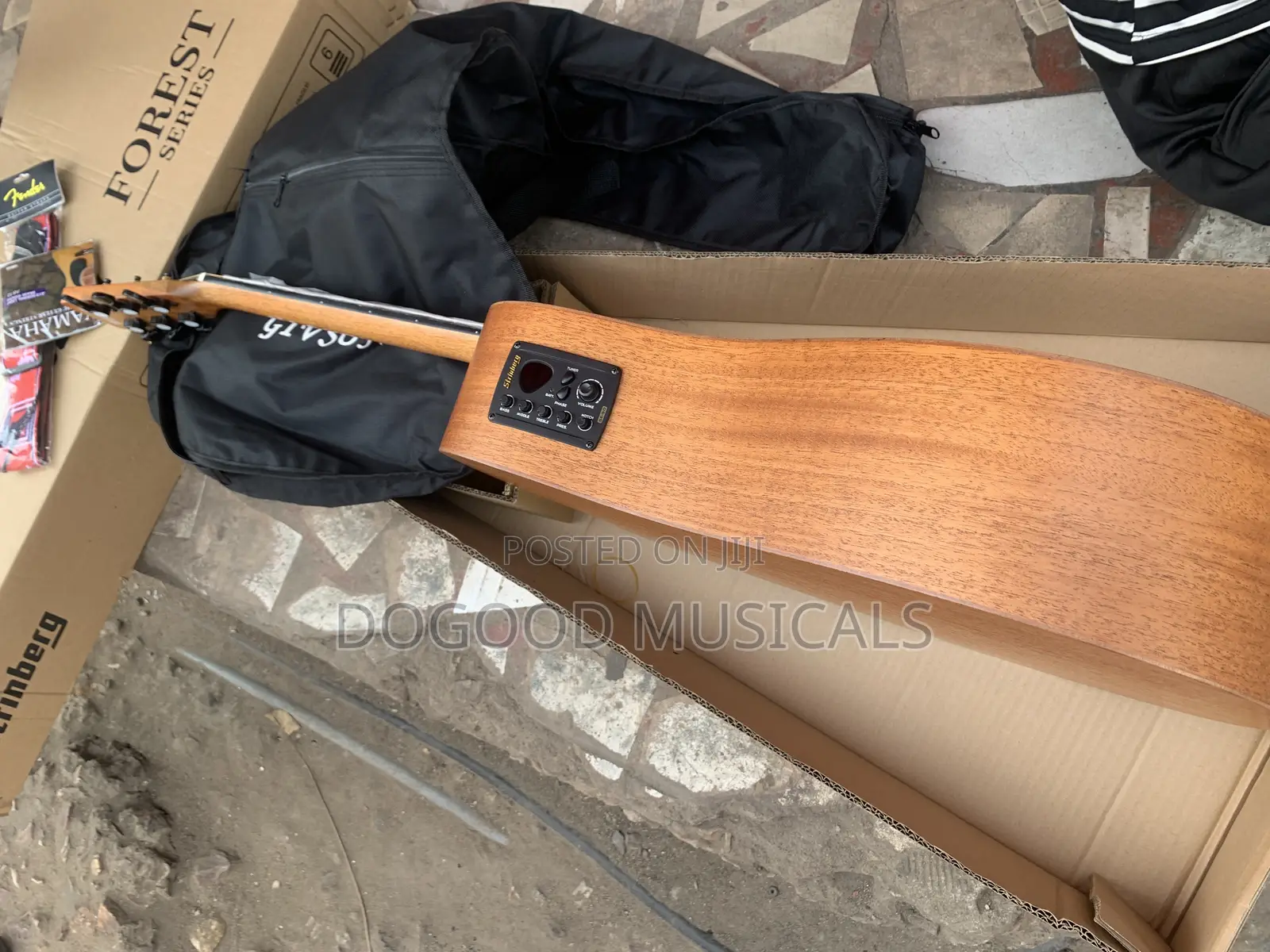 Strinburg Forest Series Simi-Acoustic Guitar