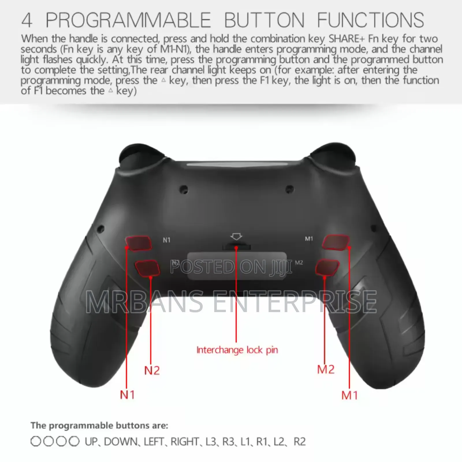 Ps4 Elite Controller With Turbo Functions