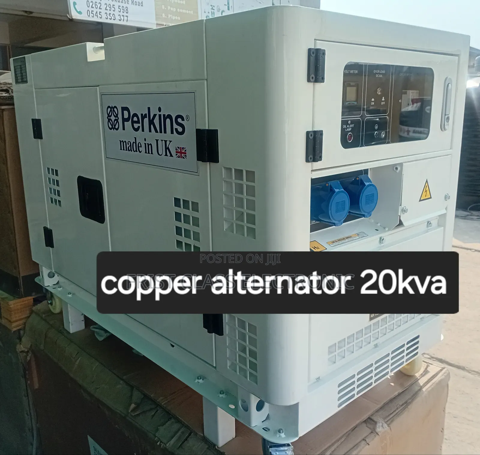 100% Copper Engine 20kva Single Phased
