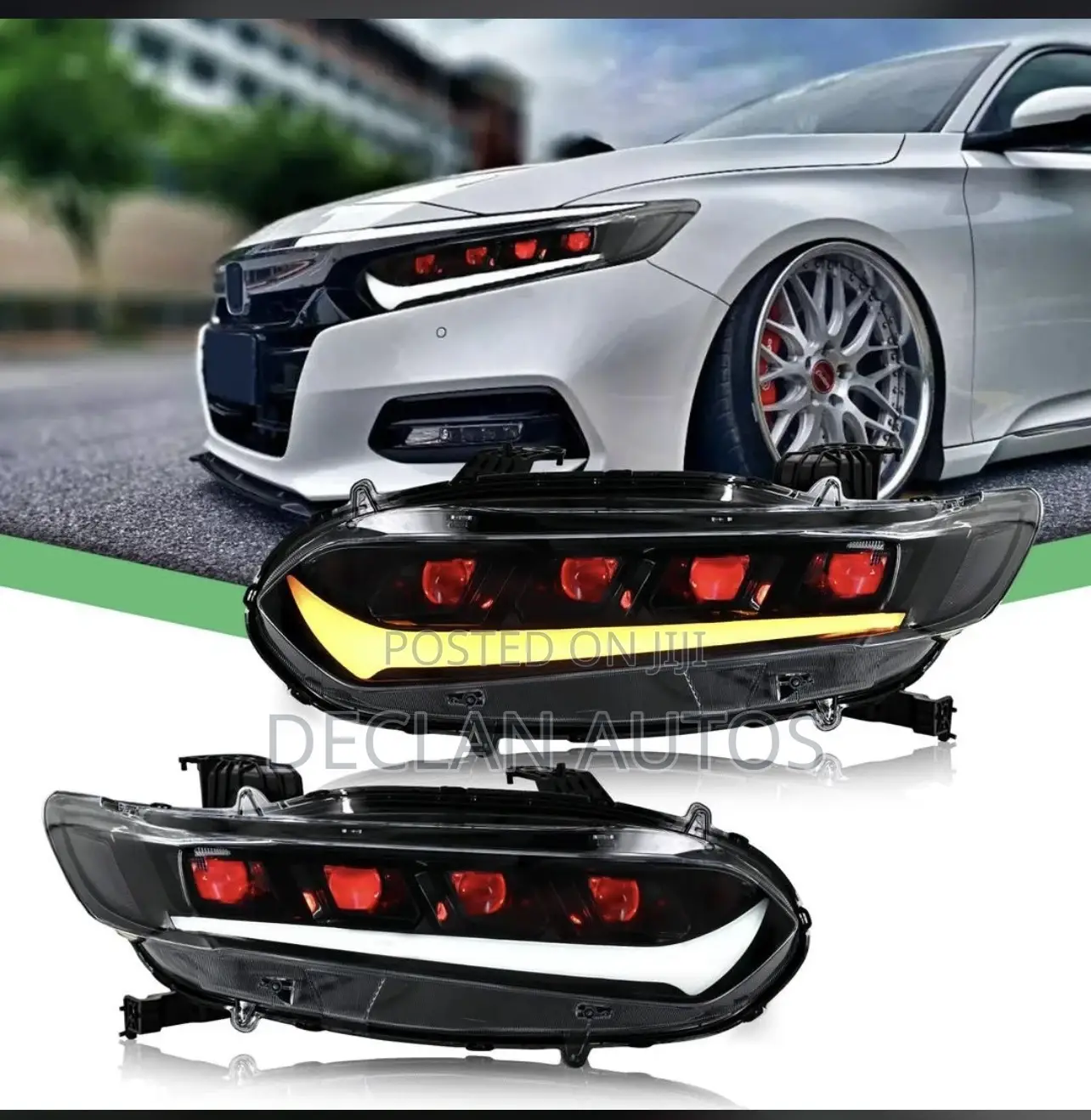 Honda Accord 10TH Gen 2018-2022 Head Front Lamps Assembly