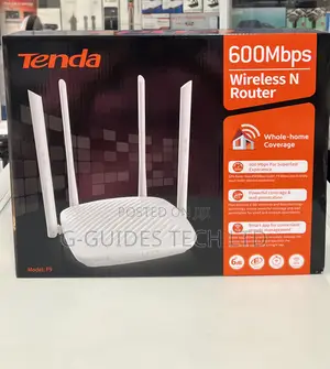 Tenda 600mbps Wireless N Router Whole-Home Coverage F9