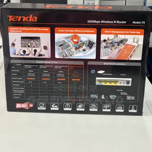 Tenda 600mbps Wireless N Router Whole-Home Coverage F9
