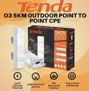 Tenda O3 5km 2.4ghz Long Range Outdoor Point to Point