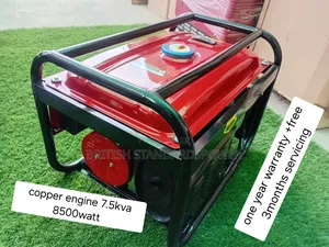 Portable 7.5kva Petrol Genset