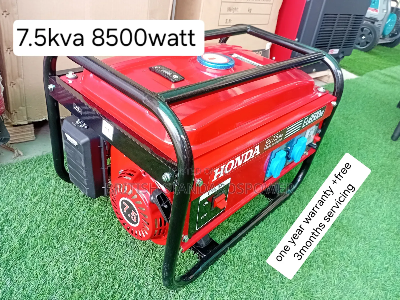 Quality and Affordable 7.5kva Petrol Genset