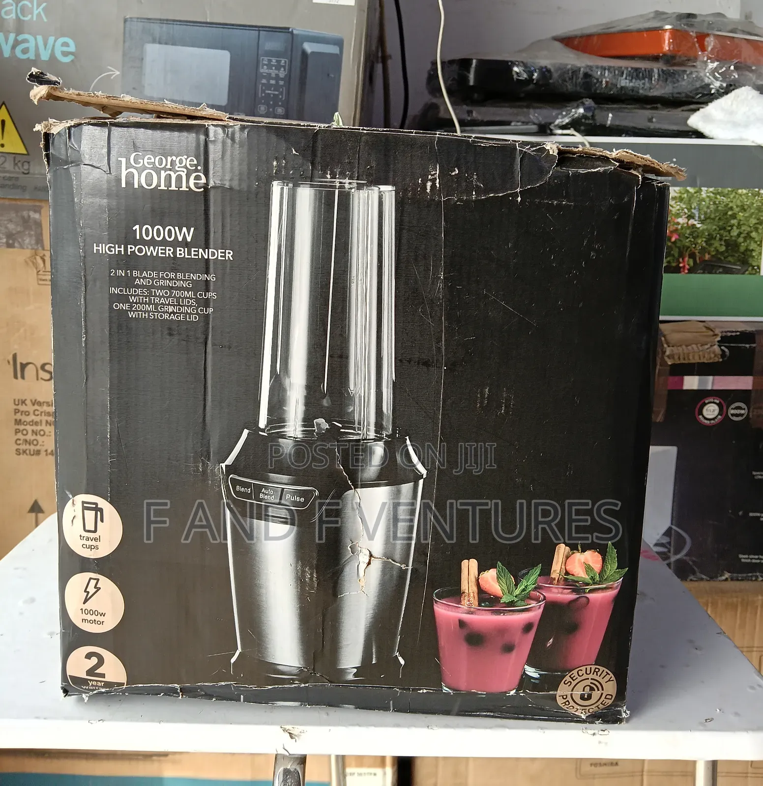 High Powerful Smoothie Blender- Uk