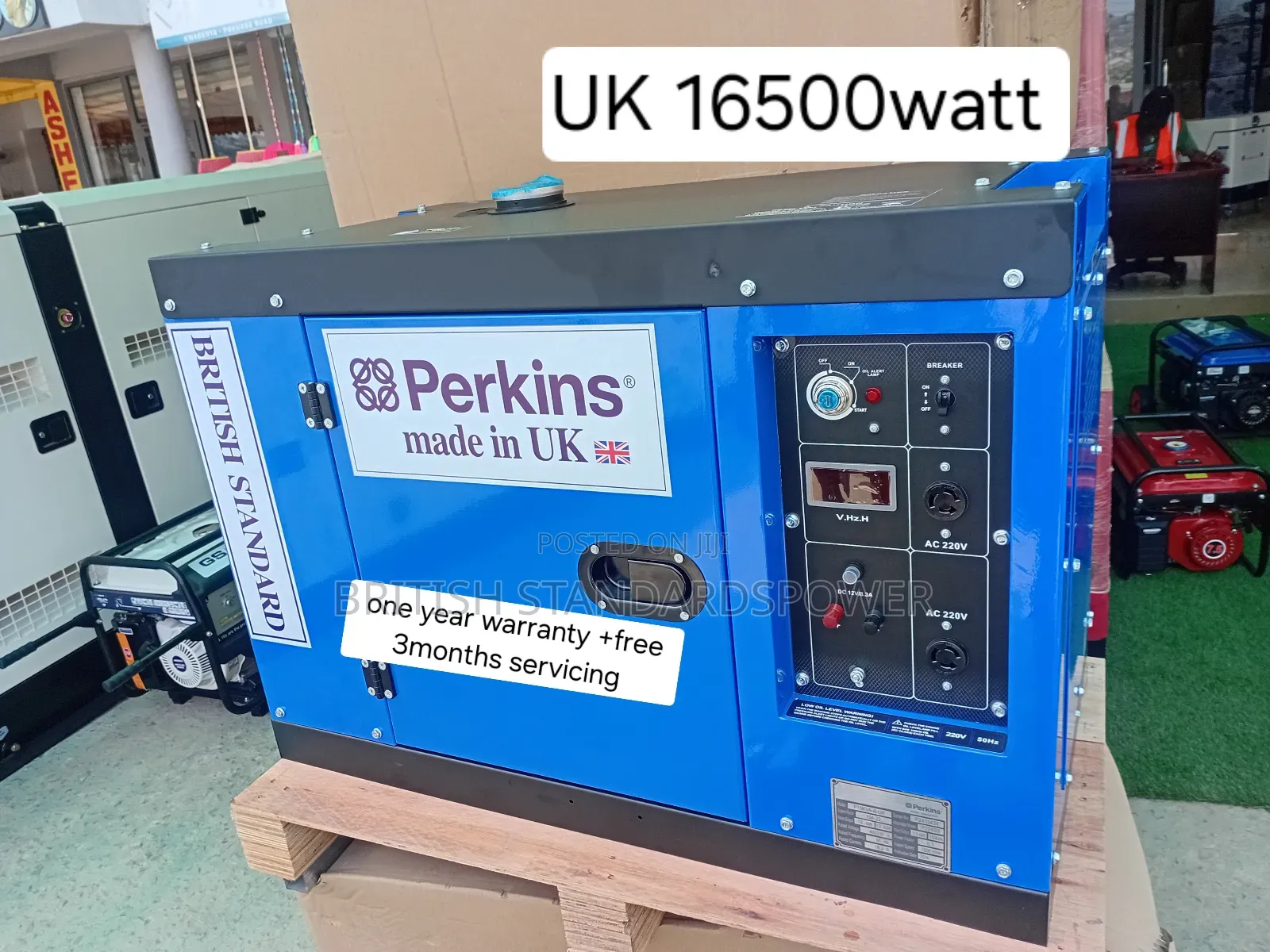 Perkins 15kva Silent Diesel Generator Set