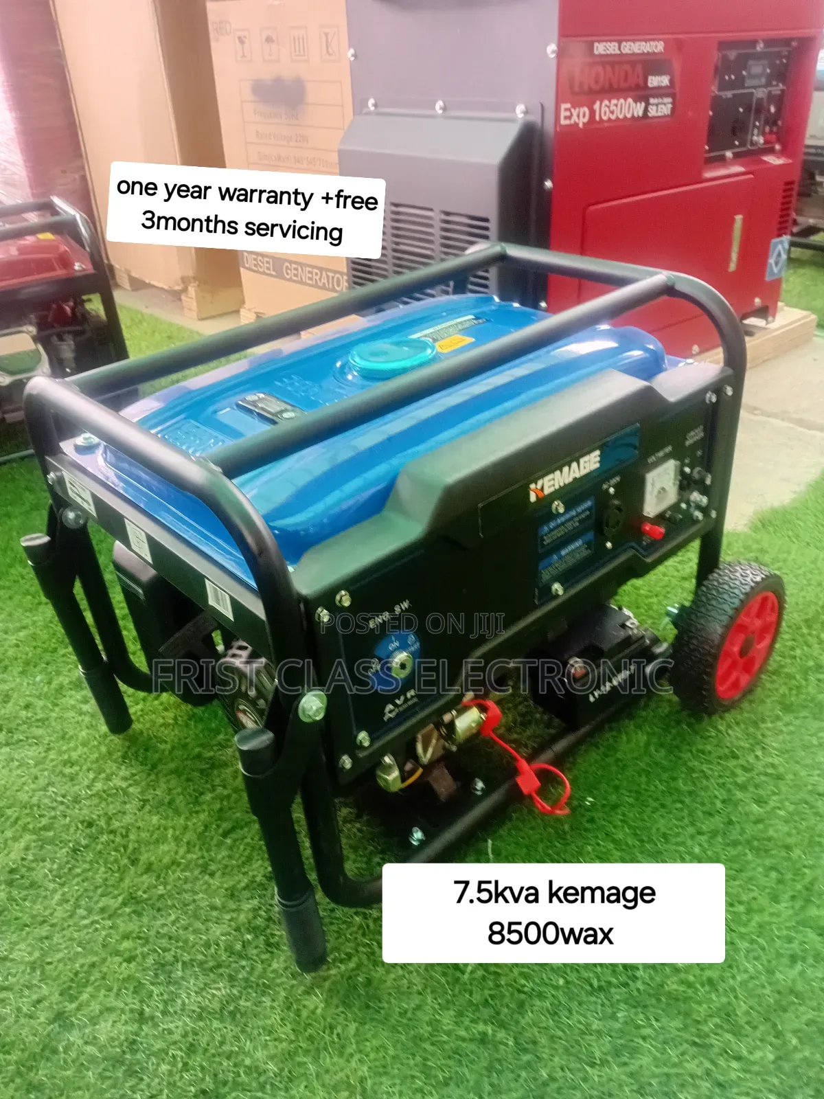 Portable and Quality 7.5kva Petrol Engine