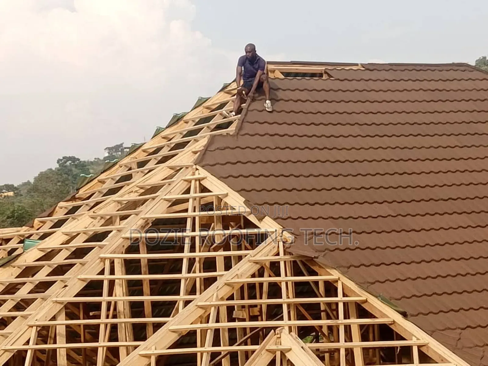 Stone Coated Eurotiles Coffee Brown
