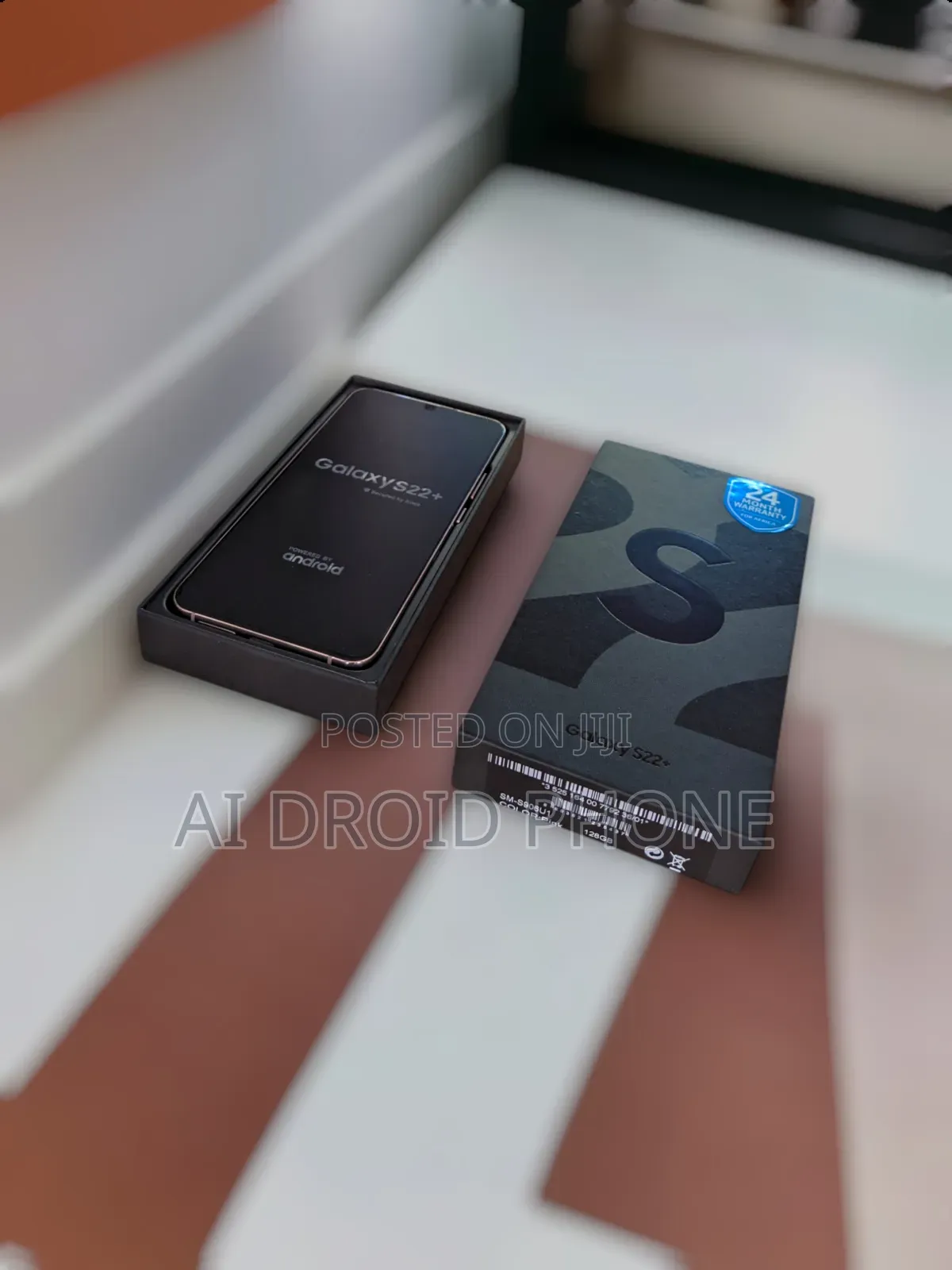 New Samsung Galaxy S22+ 5G 128 GB Black