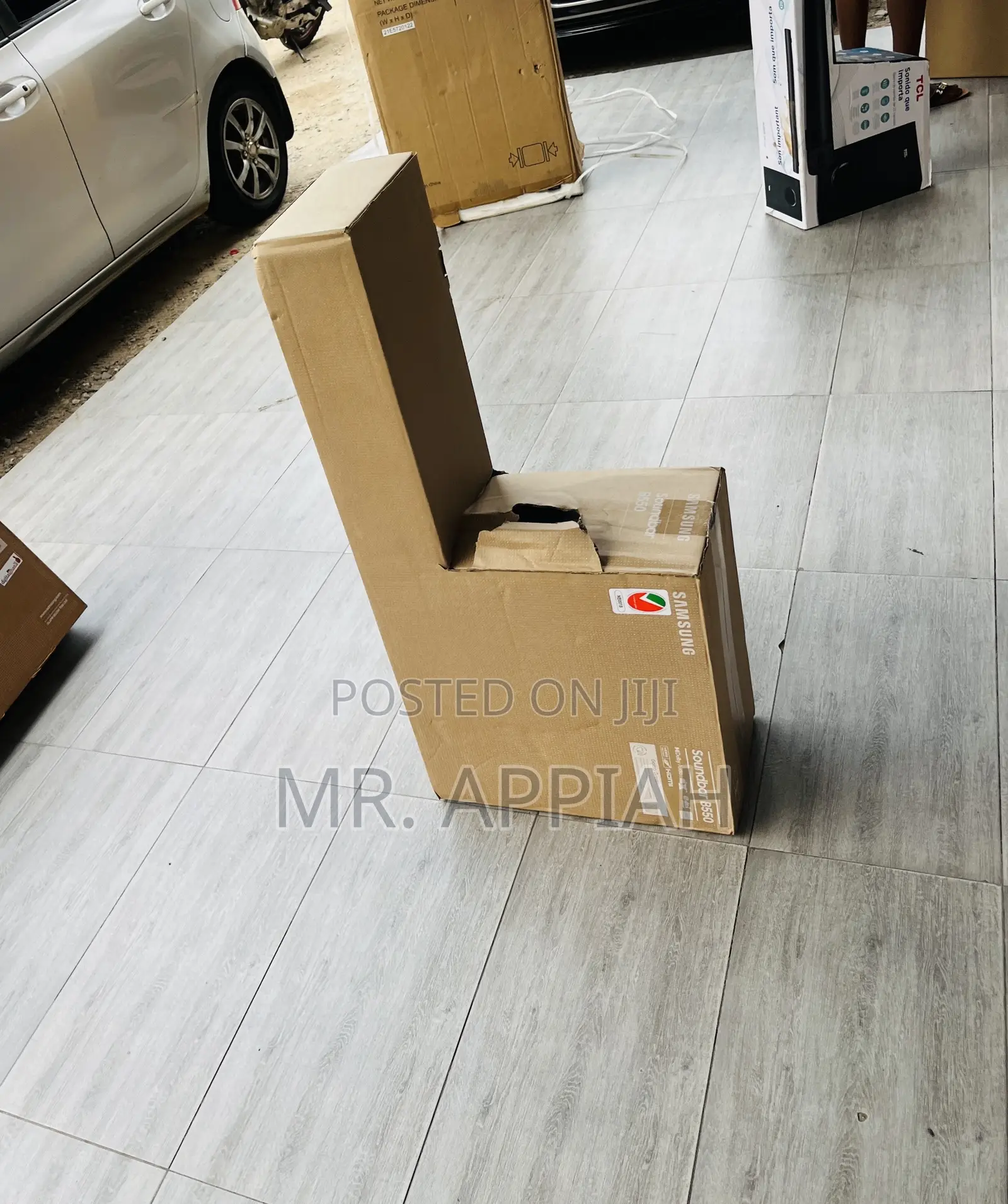 Buy Samsung B550 Sound Bar With External Subwoofer.