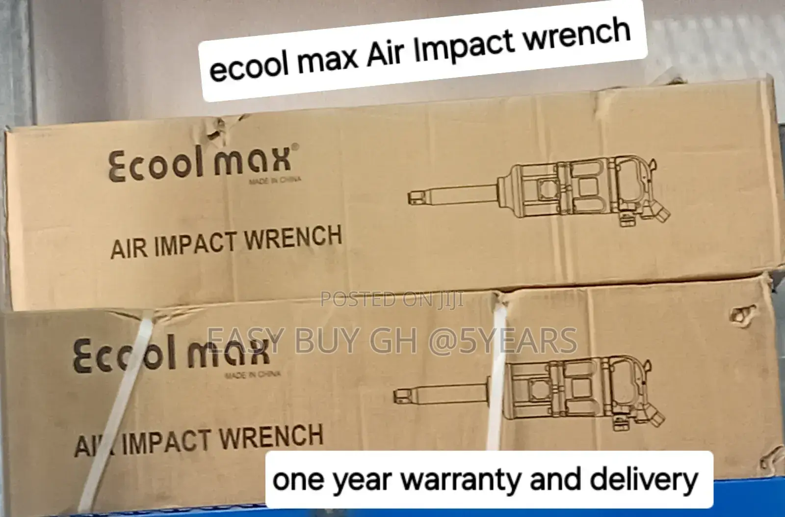 Less Vibration Ecool Max Air Impact Wrench
