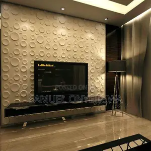3D PVC Wall Panels White (D083)