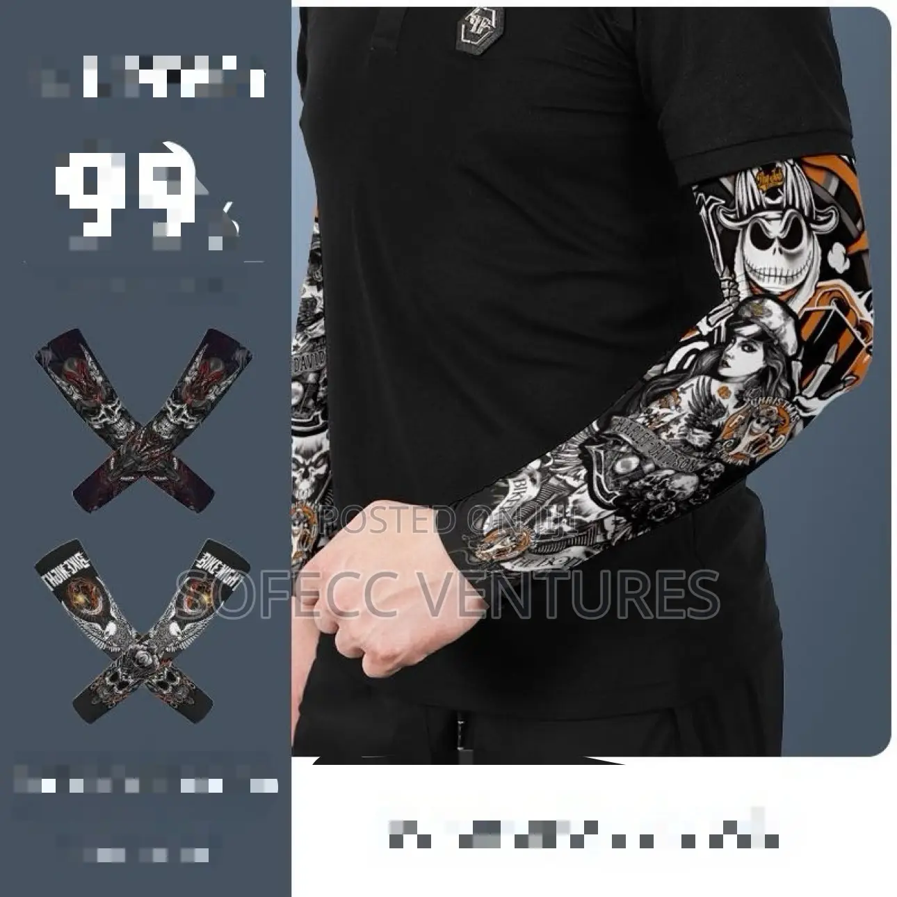 UV Rays Tattoo Sleeves