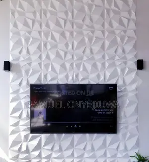 3D PVC Wall Panels White (D094)
