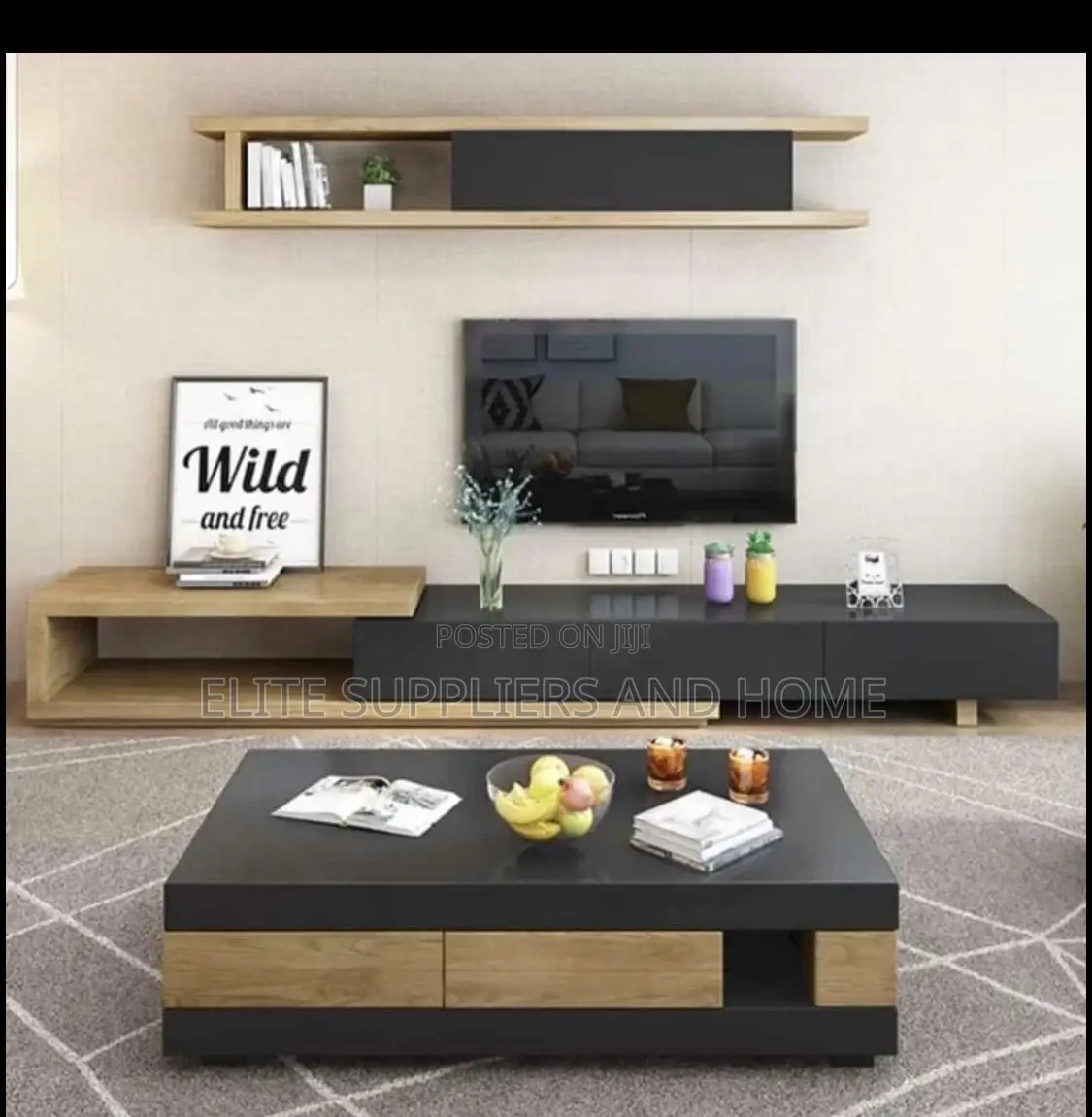Tv Stand With Coffee Table